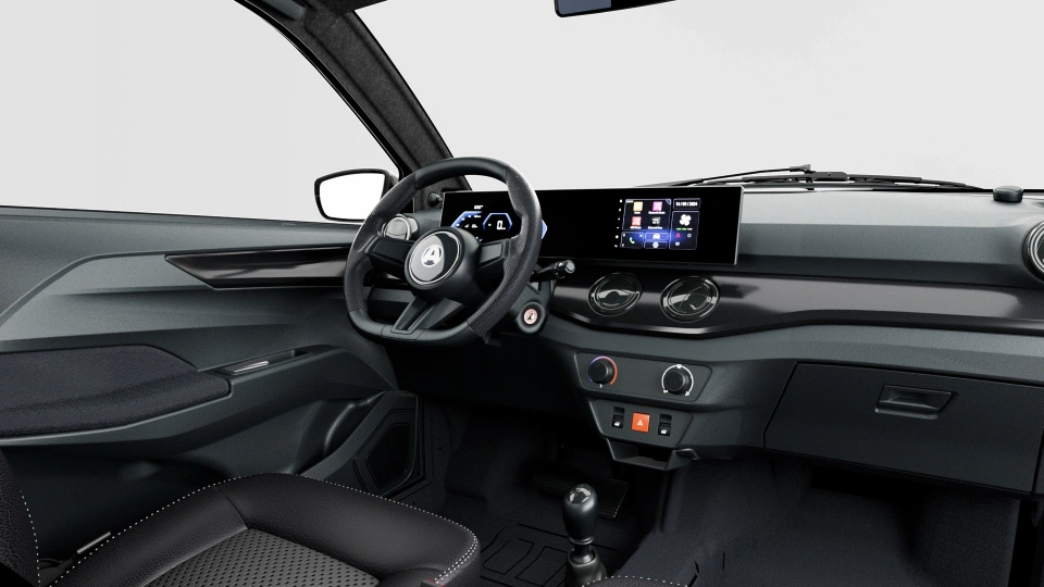 Coches  Sin Carnet Photo Interieur SPORT Thermique V2 - parement Noir laque.jpg
