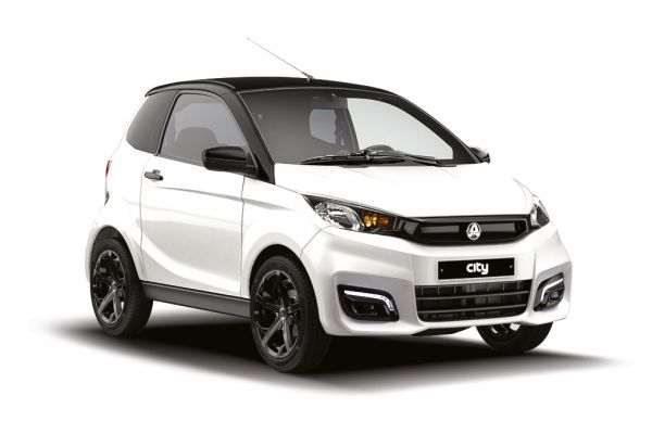 Coches  Sin Carnet City Sport 3/4 blanco nacarado