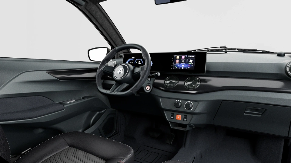 Coches  Sin Carnet Interieur SPORT Electrique V2 - parement Noir laque.jpg