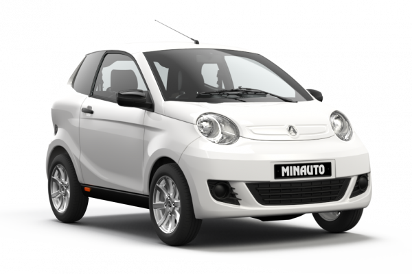 Coches  Sin Carnet Minauto Access 3/4 delantera + llantas