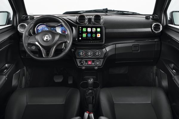 Coches  Sin Carnet Salpicadero Look Carbono 9"