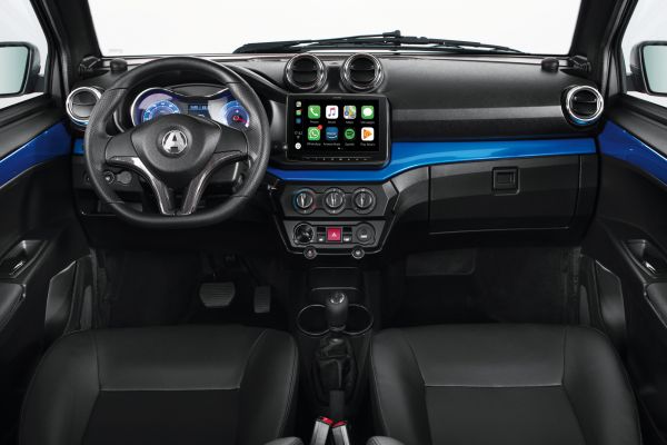 Coches  Sin Carnet Salpicadero Azul 9"